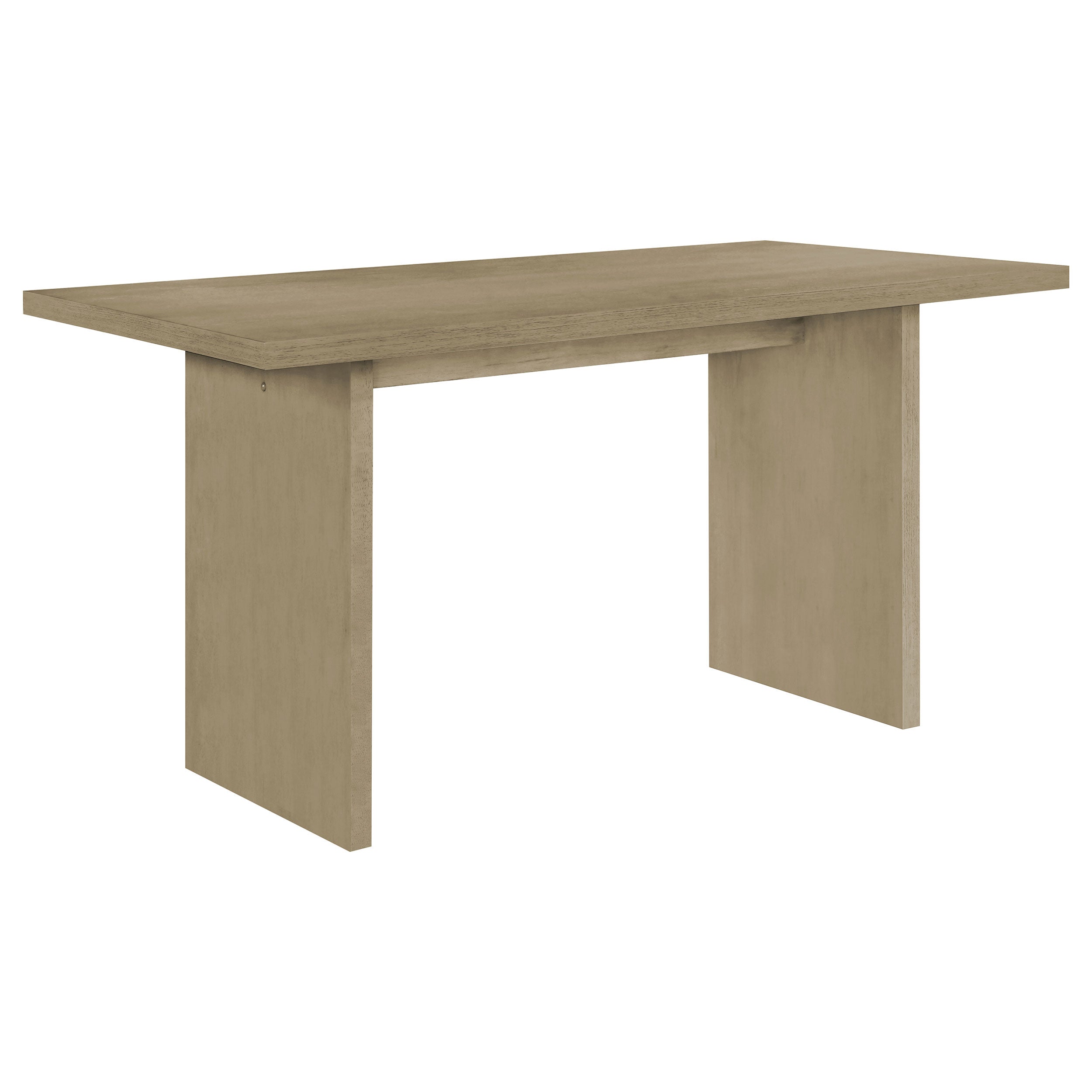 Decker 7-piece 70-inch Rectangular Counter Height Dining Set Cream and Natural Oak