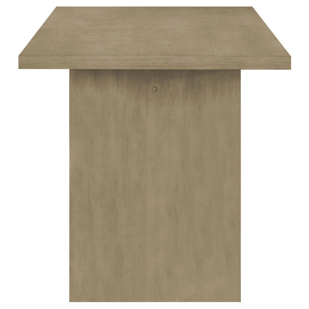 Decker 70-inch Rectangular Wood Counter Height Dining Table Natural Oak