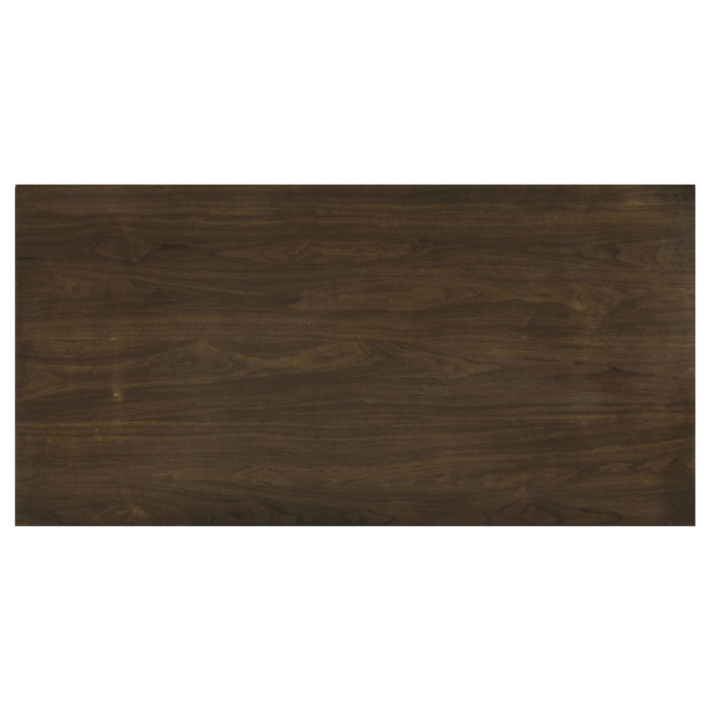 Decker 7-piece 70-inch Counter Height Dining Set Black and Walnut