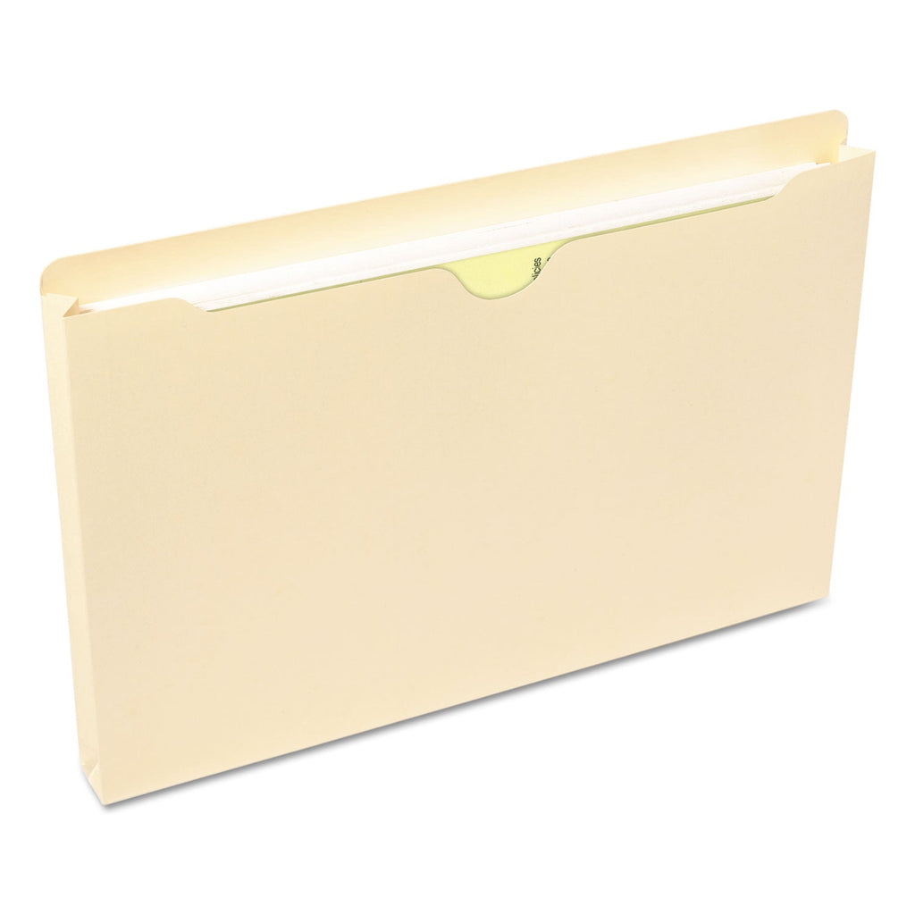 Smead Manila File Jackets, 2-Ply Straight Tab, Legal Size, Manila, 50/Box