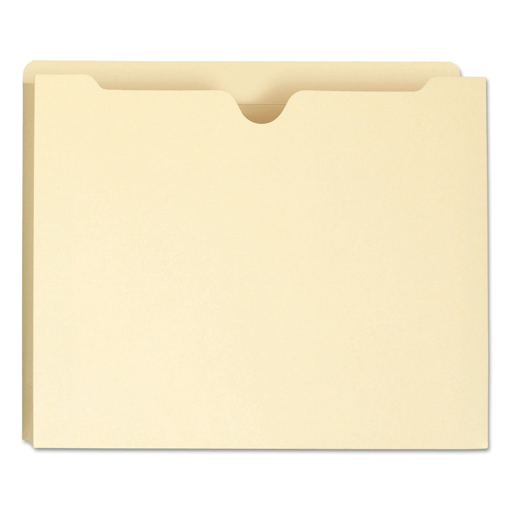 Smead Manila File Jackets, 2-Ply Straight Tab, Letter Size, Manila, 50/Box