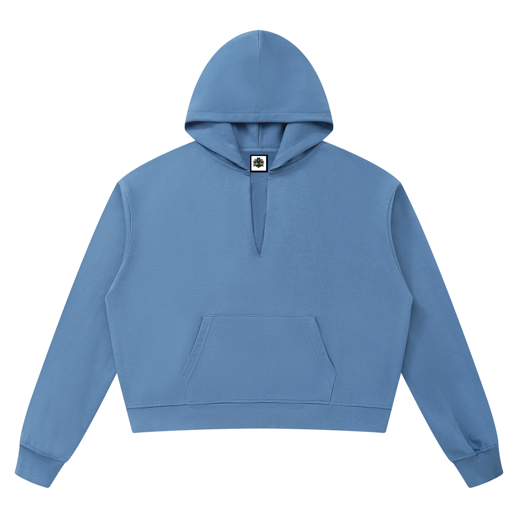 Loki & Ivy Unisex Boxy Raw Edge Hoodie