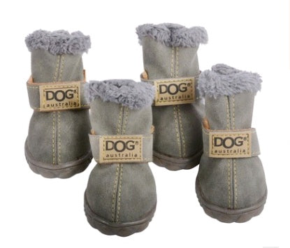 Dog Winter Snow Boots — 10 Colors, Sizes 1–5