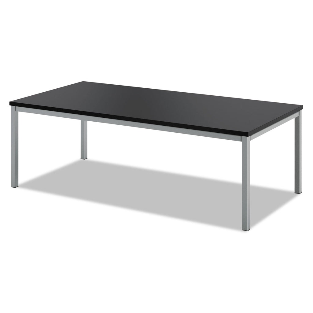 HON Occasional Coffee Table, Rectangular, 48w x 24d x 15.63h, Black