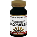 Windmill Vitamin B-Complex 50 Sustained Release Tablets 60Ct