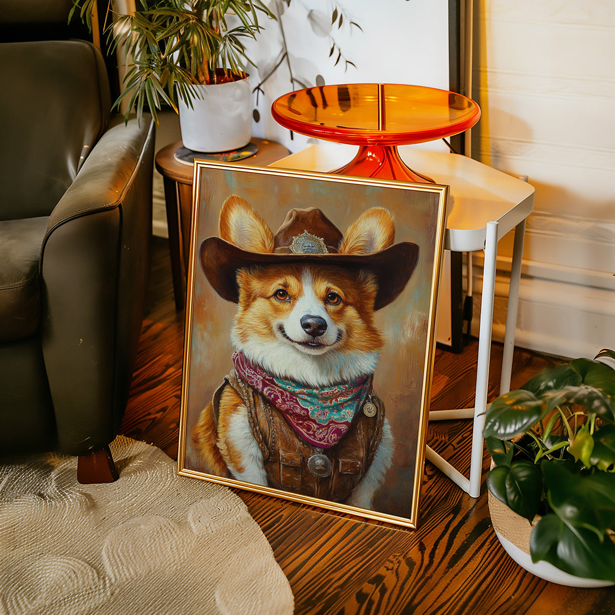Corgi Sheriff with a Heart of Gold