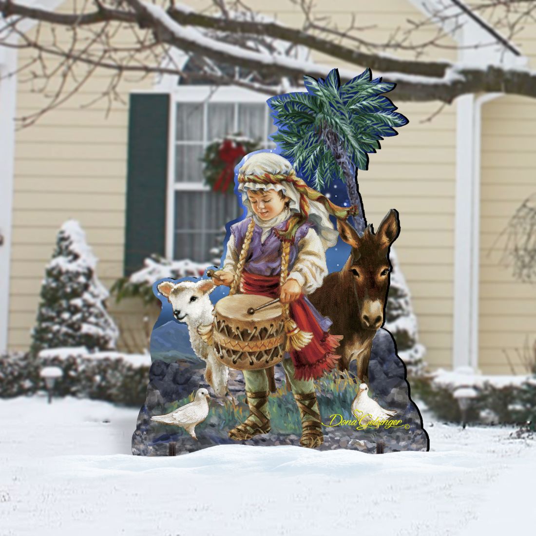 Little Drummer Boy Nativity Outdoor Decor by D. Gelsinger - Nativity Holiday Decor - 8461043F-9720