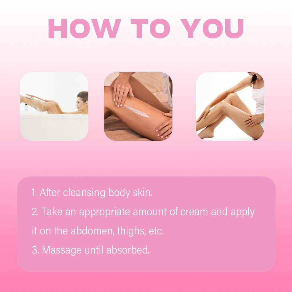 Anti Cellulite Moisturize Cream, Tighten The Thighs, Belly In Shaping Curve Shape Moisturizing Body Cream