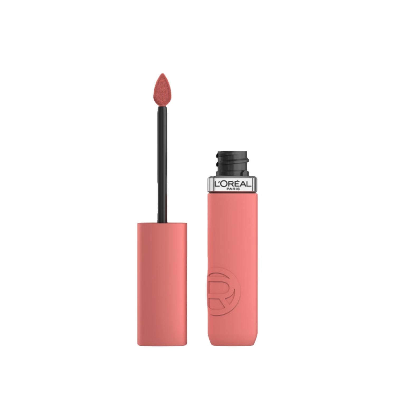 Loreal Paris Infaillible Matte Resistance Liquid Lipstick 210 - Long Lasting Matte Finish