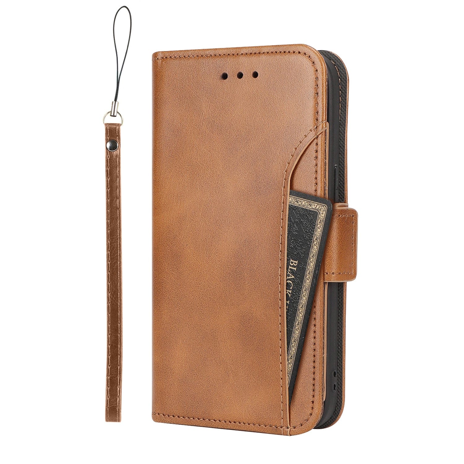 iPhone 15 Pro Leather Wallet Case with MagSafe - Card Holder | Indy Series