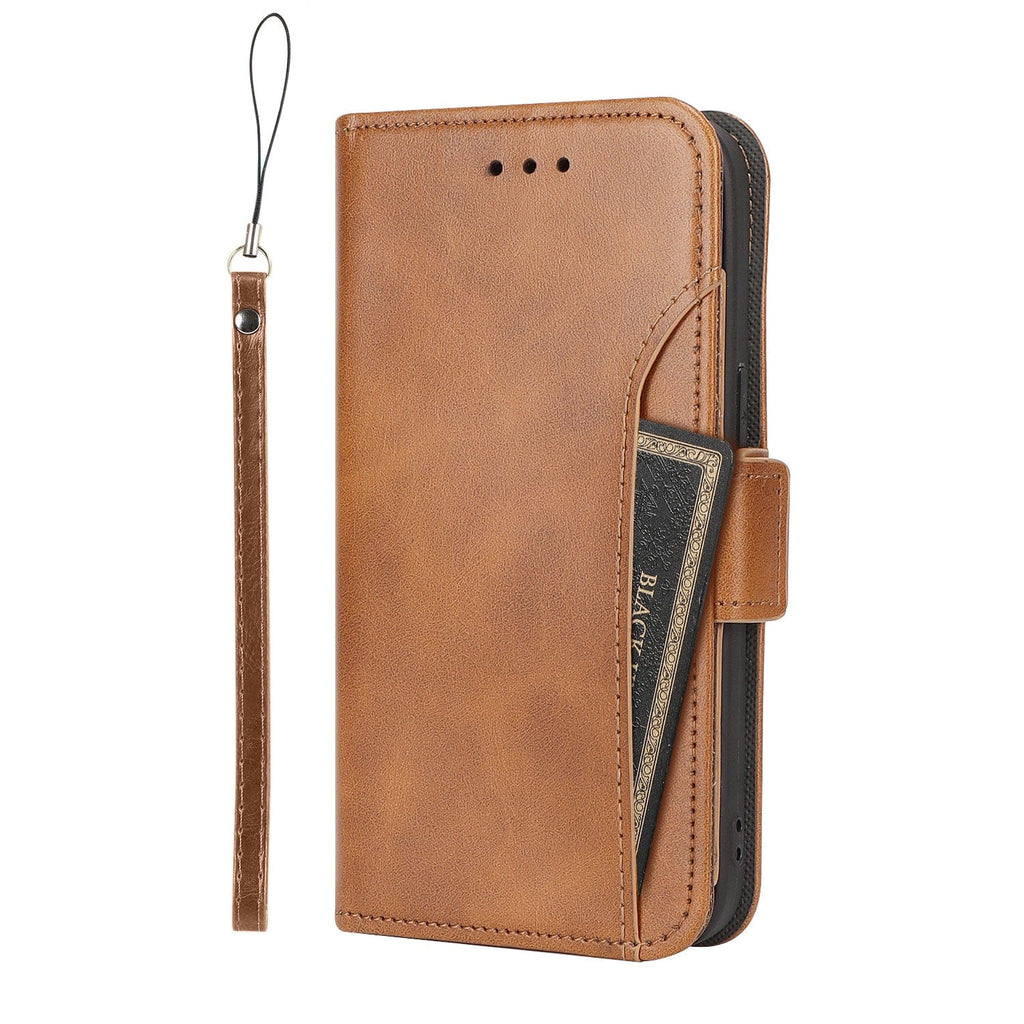 iPhone 15 Pro Max Leather Wallet Case with MagSafe - Card Holder | Indy Series