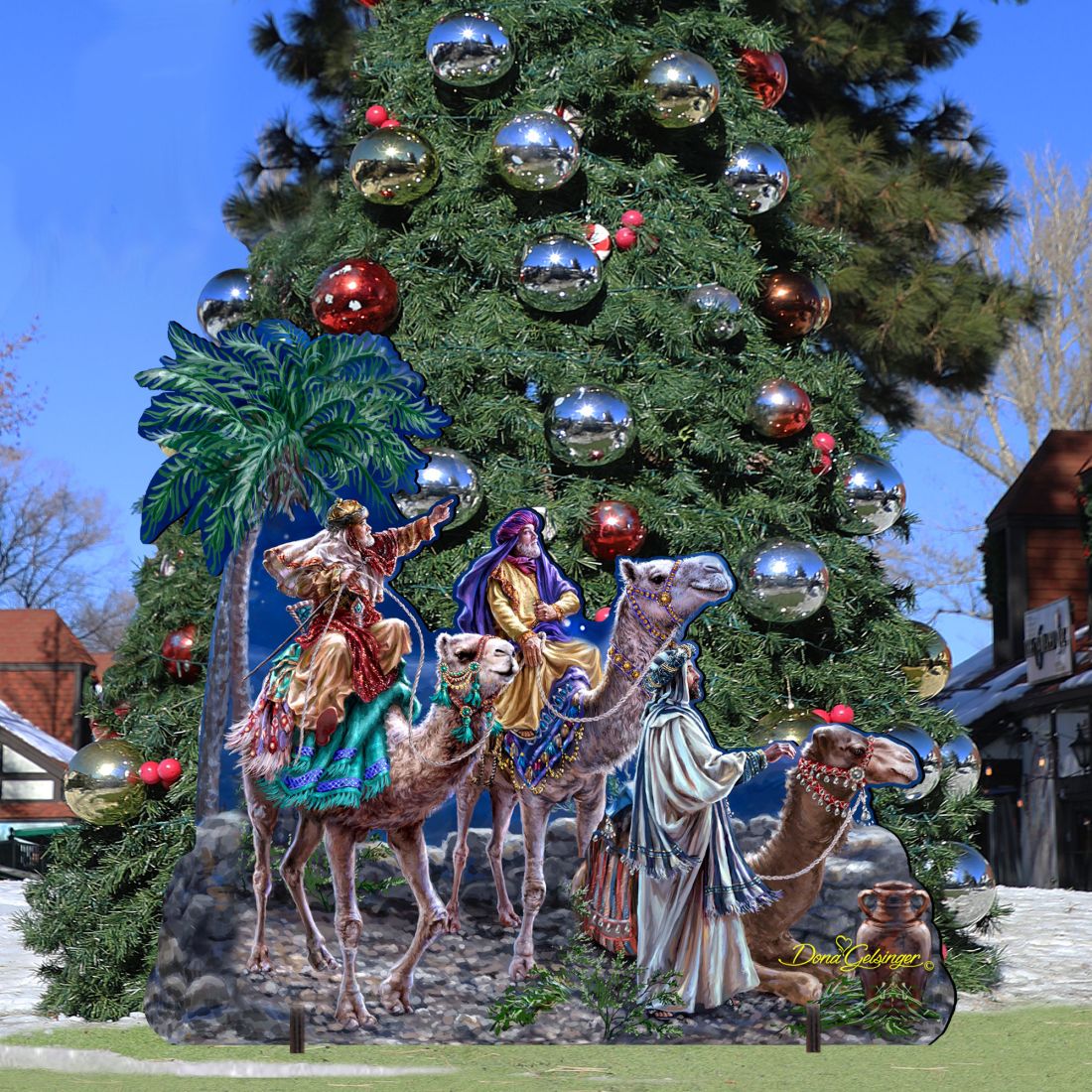 The Magic of Three Kings Nativity Outdoor Decor by D. Gelsinger - Nativity Holiday Decor - 8461022F-1810