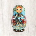Troyka Horse Ride Nesting Doll Holiday Outdoor Decor Large Ornament by G. DeBrekht - Christmas Decor - 8115225M