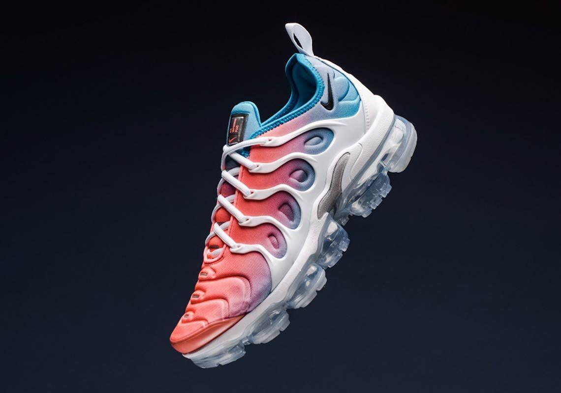 Nike Air VaporMax Plus 'Lava Glow Blue Lagoon'