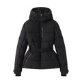 New Multi-color Ski Quilted Hooded Puffer Jacket