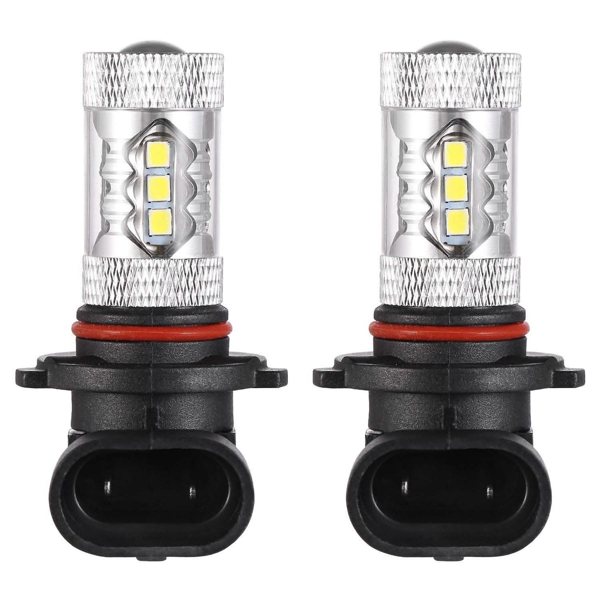 2-Piece: 980LM 80W 9006 HB4 LED Fog DRL Light Bulb