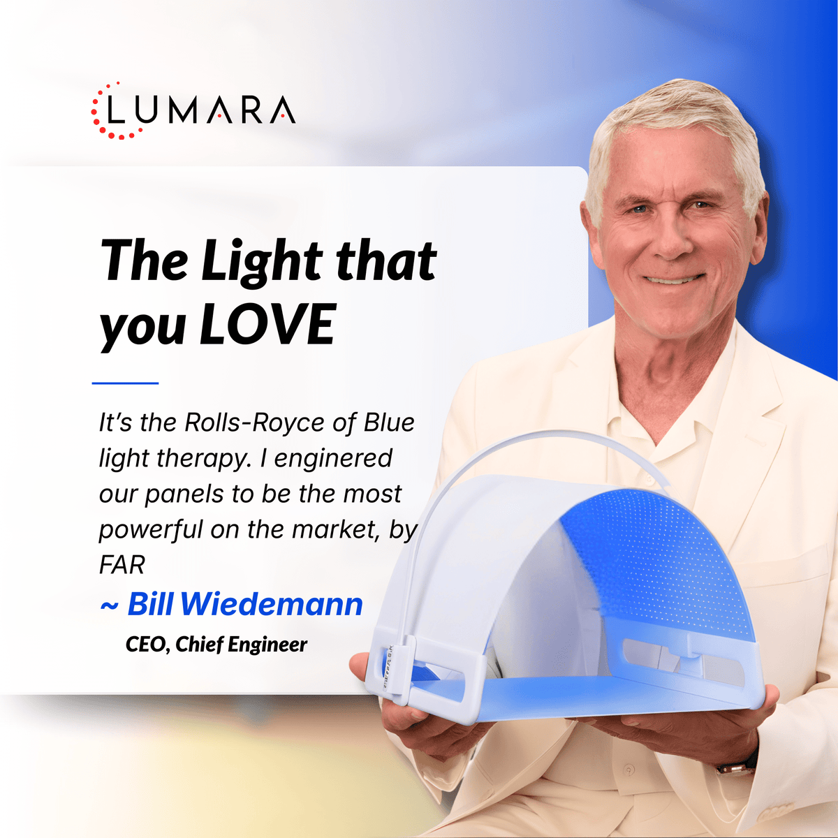 Illuminate Blue V1 |  Blue Light Therapy Panel