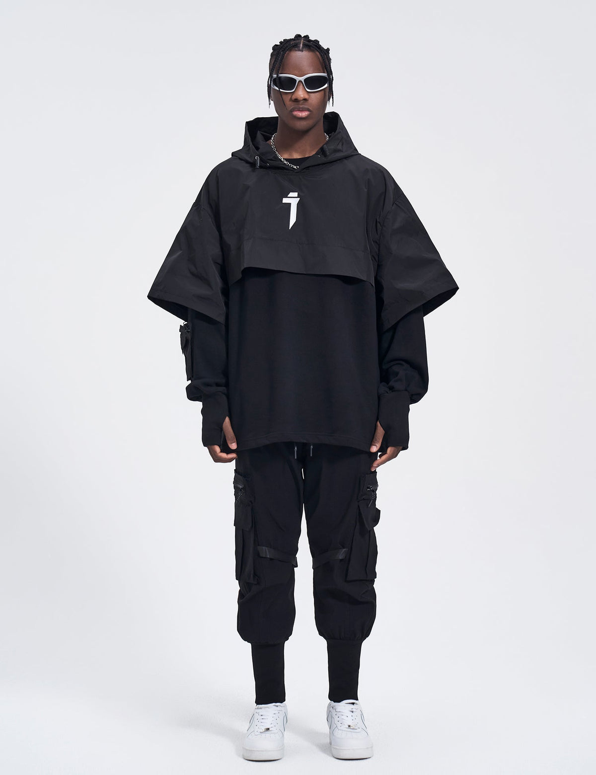 HiH18 I-Tech Layered Hoodie