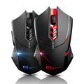Silent Luminous Wireless Mouse - Power-Saving