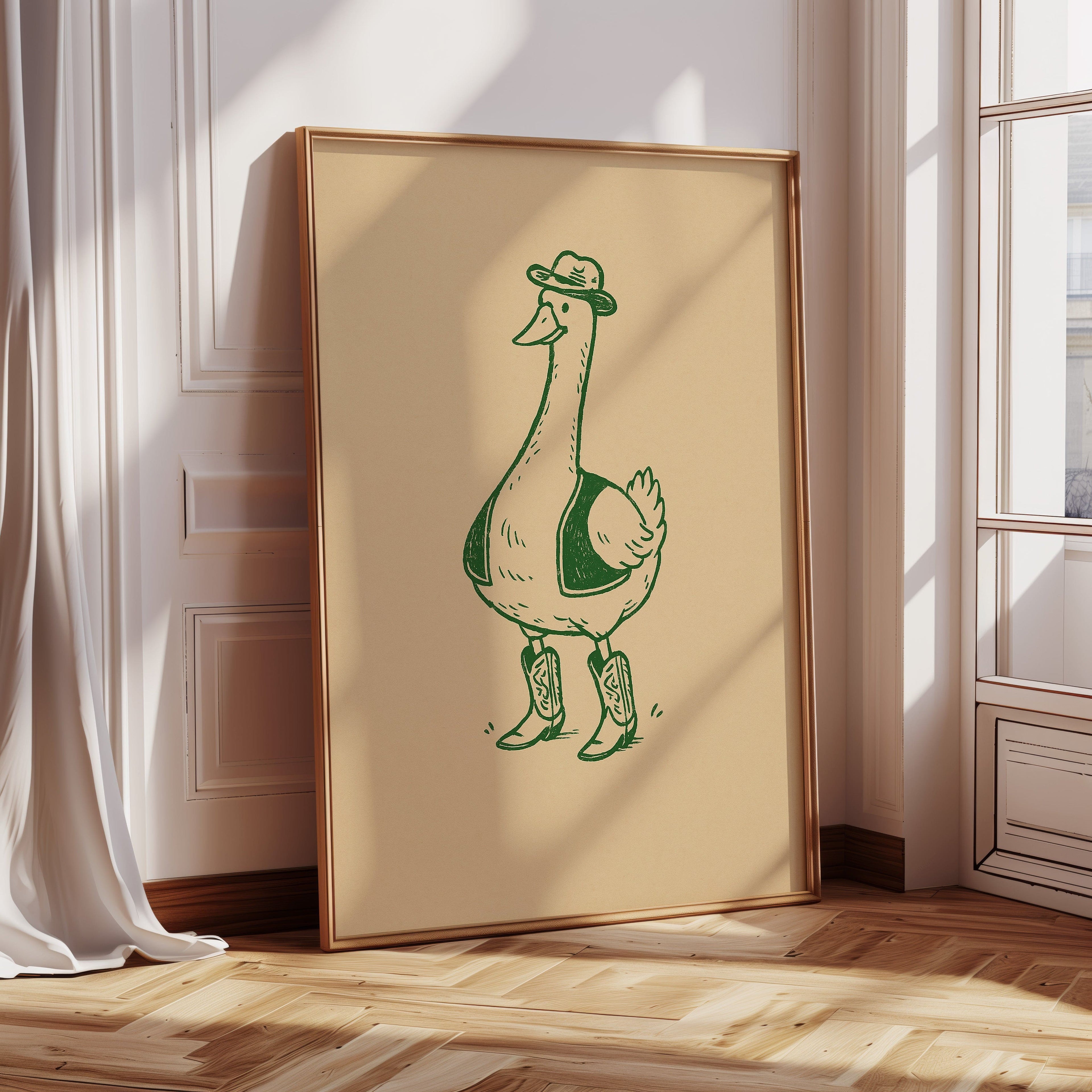 Cowboy Goose – Honk If You Love the Wild West