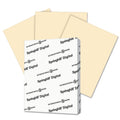 Springhill Digital Index Color Card Stock, 110 lb Index Weight, 8.5 x 11, Ivory, 250/Pack