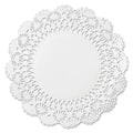 Hoffmaster Cambridge Lace Doilies, Round, 10", White, 1,000/Carton