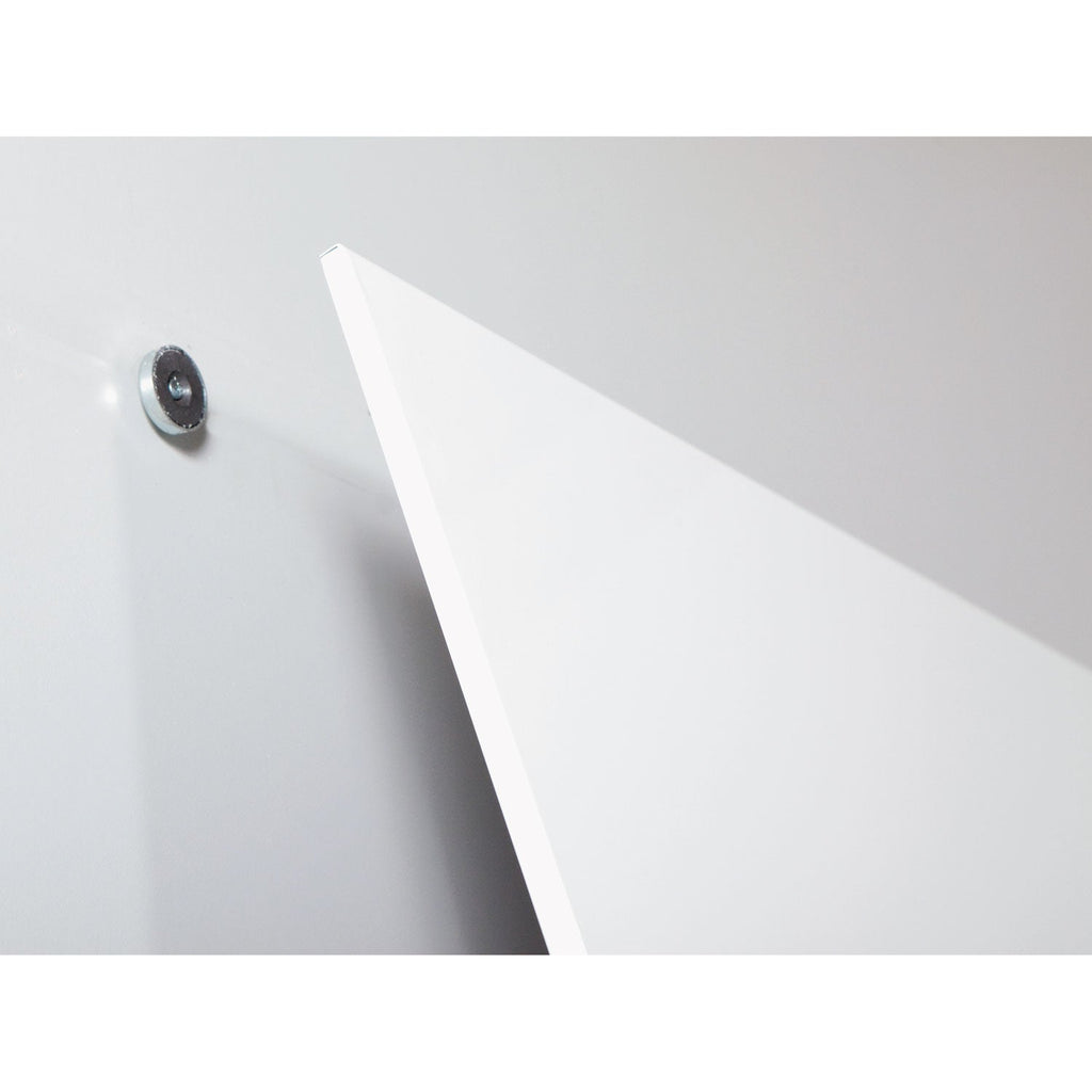 MasterVision Magnetic Dry Erase Tile Board, 38 1/2 x 58, White Surface
