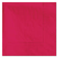 Hoffmaster Beverage Napkins, 2-Ply, 9 1/2 x 9 1/2, Red, 1000/Carton