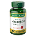 Nature's Bounty Fish Oil, Mini, 1290 Mg, Coated Softgels 90 ct