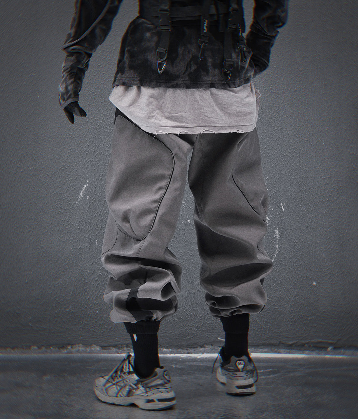 HiP44 Grey Alien Tech Joggers