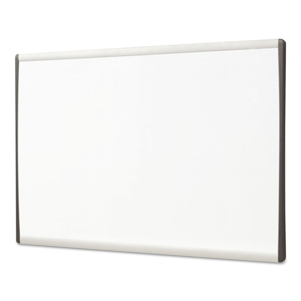 Quartet Magnetic Dry-Erase Board, Steel, 18 x 30, White Surface, Silver Aluminum Frame