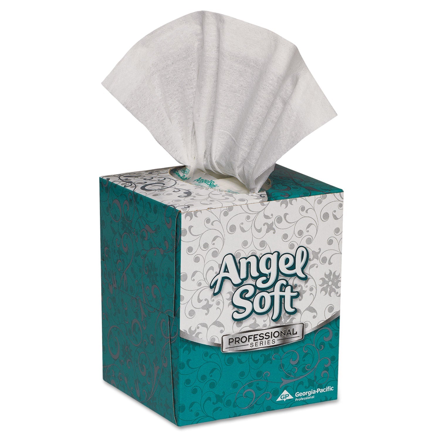 Georgia Pacific Premium Facial Tissue in Cube Box, 2-Ply, White, 96 Sheets/Box, 36 Boxes/Carton