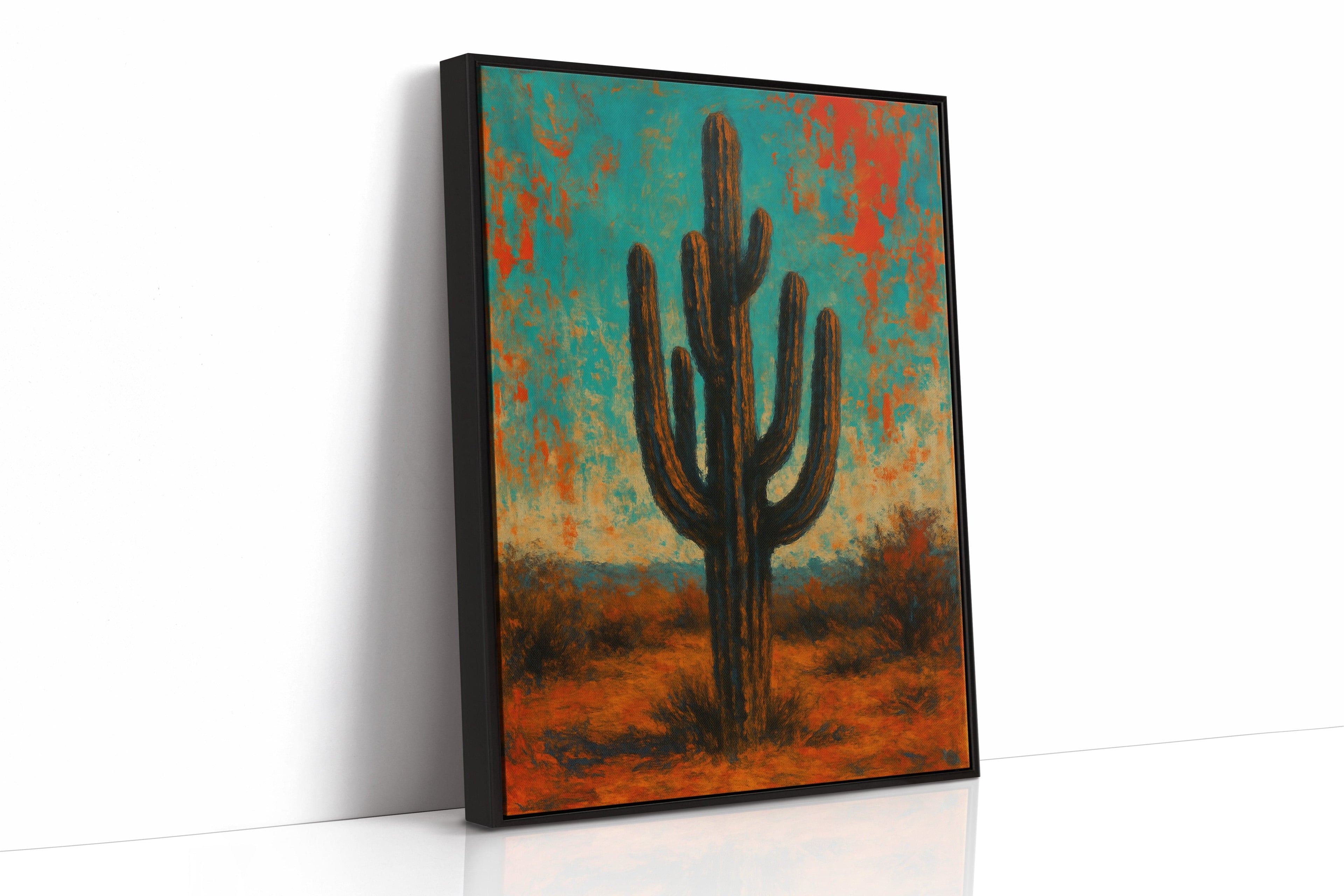 Lone Saguaro