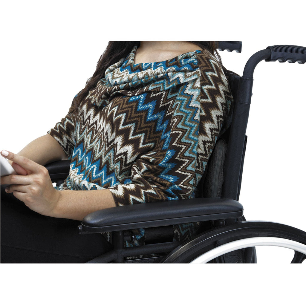 Master Caster The ComfortMakers Deluxe Lumbar Support Cushion, Memory Foam, 12.5 x 2.5 x 7.5, Black