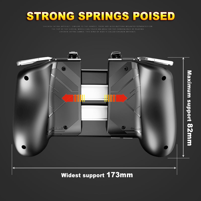 Multifunctional mobile game handle