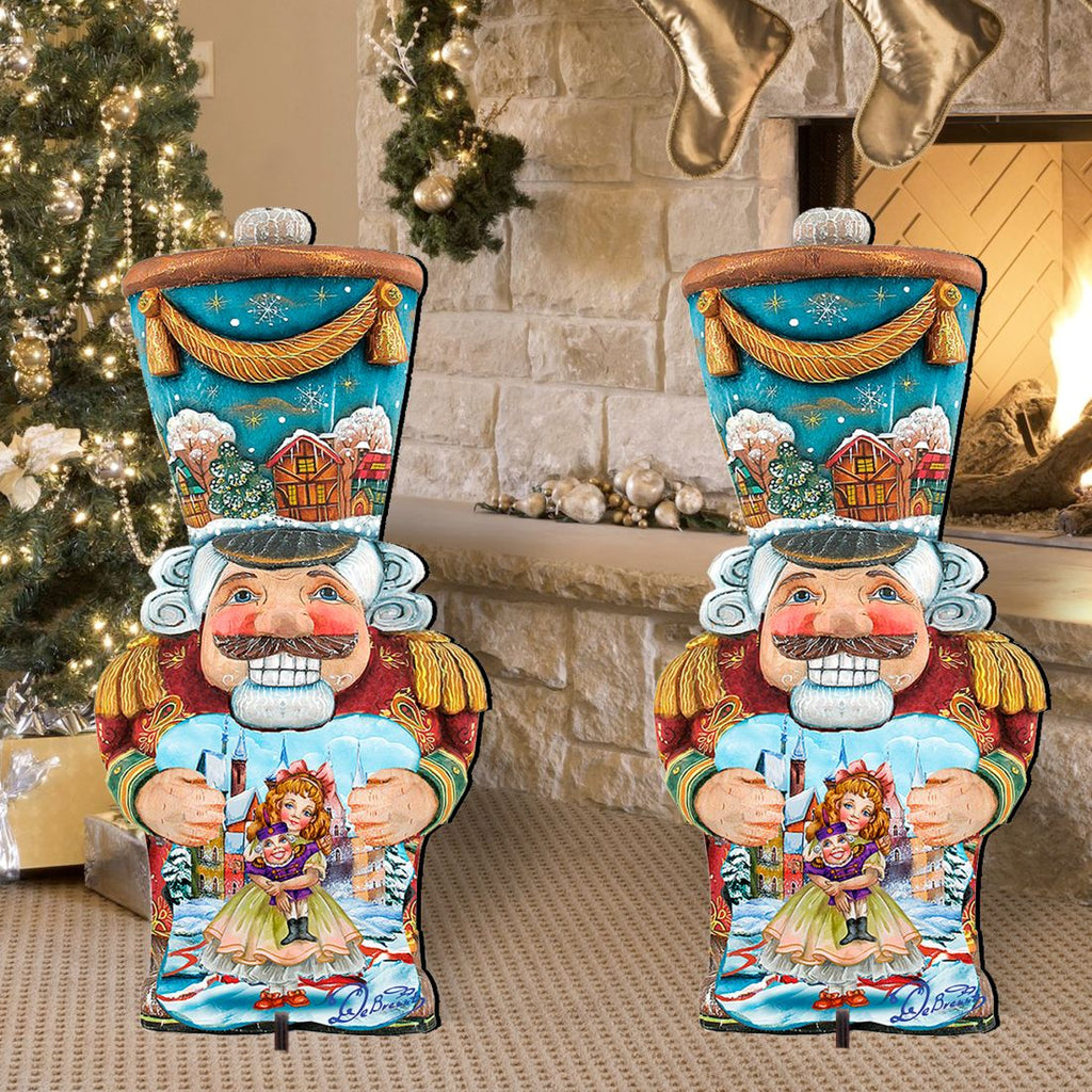Old World Nutcracker Holiday Outdoor Decor by G. DeBrekht - Christmas Decor - 8116430F