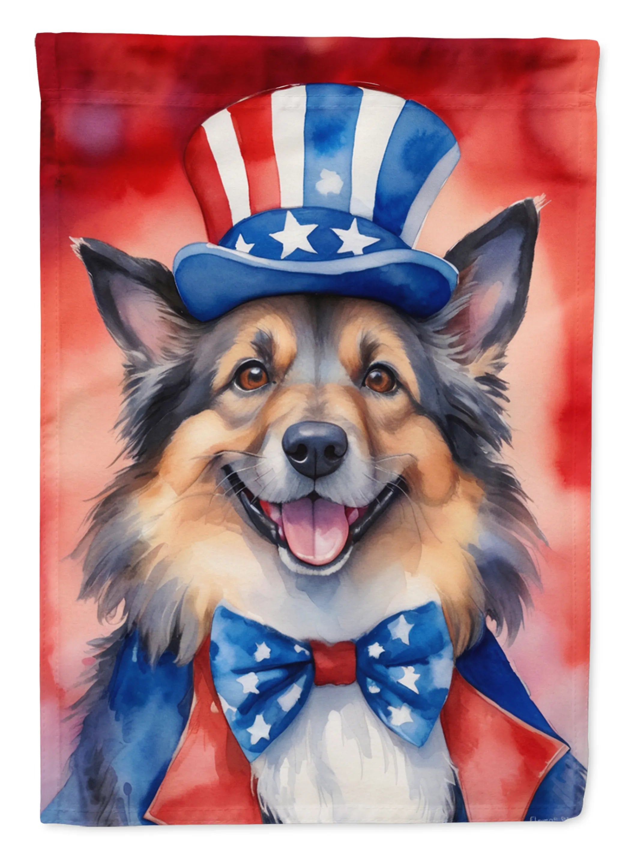 Patriotic American Decorative Flag - Size: GARDEN SIZE | Pack Of: 1 | Collection name: Patriotic american
