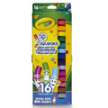 Crayola Pip-Squeaks Skinnies Washable Markers, 16 Count - Bright Colors