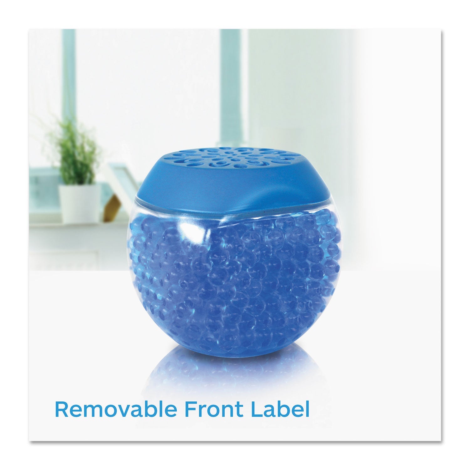 BRIGHT Air Scent Gems Odor Eliminator, Cool and Clean, Blue, 10 oz Jar