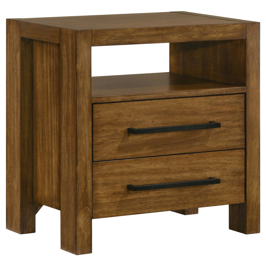 Adderley 4-piece California King Bedroom Set Warm Brown