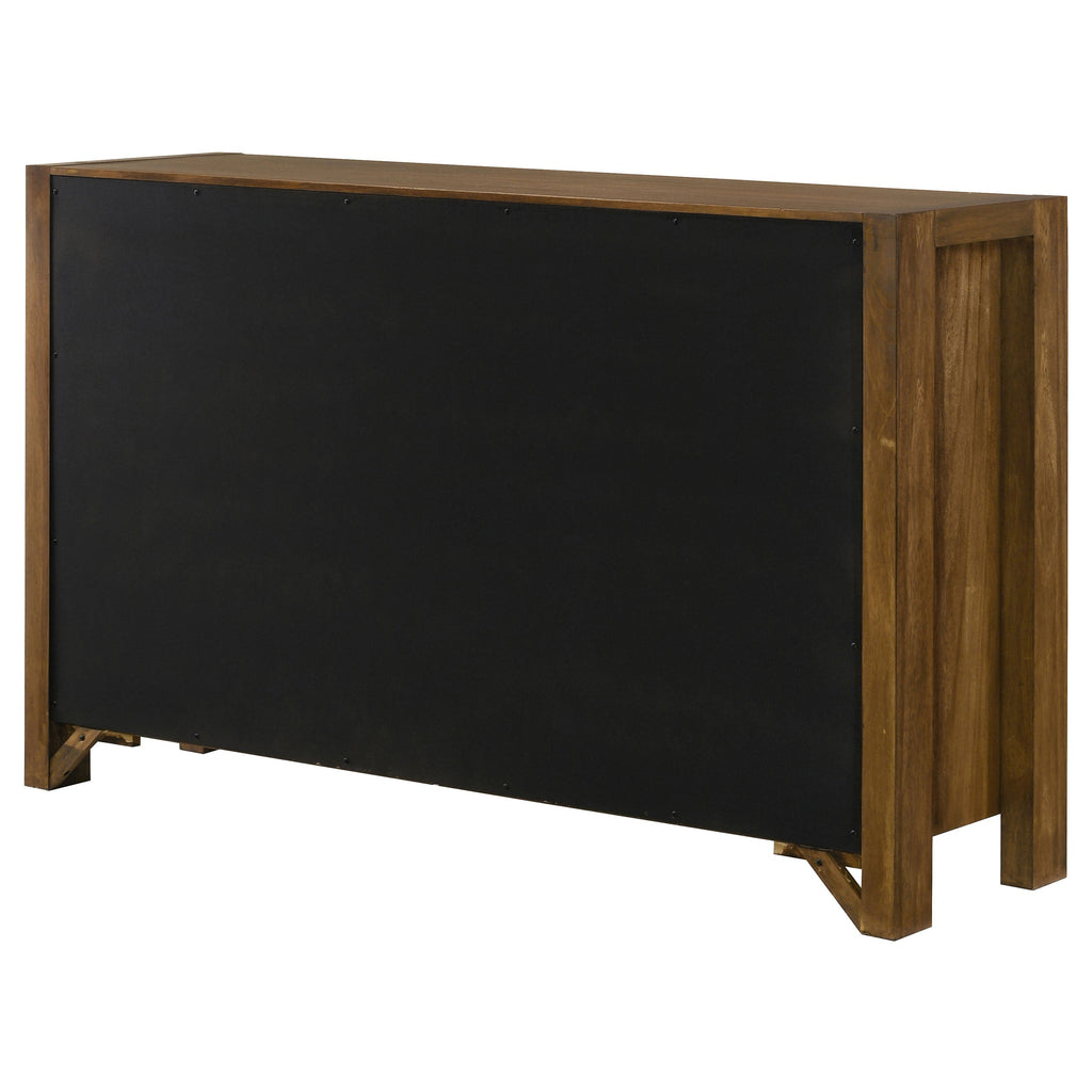 Adderley 8-drawer Bedroom Dresser Cabinet Warm Brown