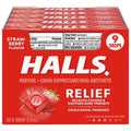 Halls Mentho-Lyptus Drops Strawberry