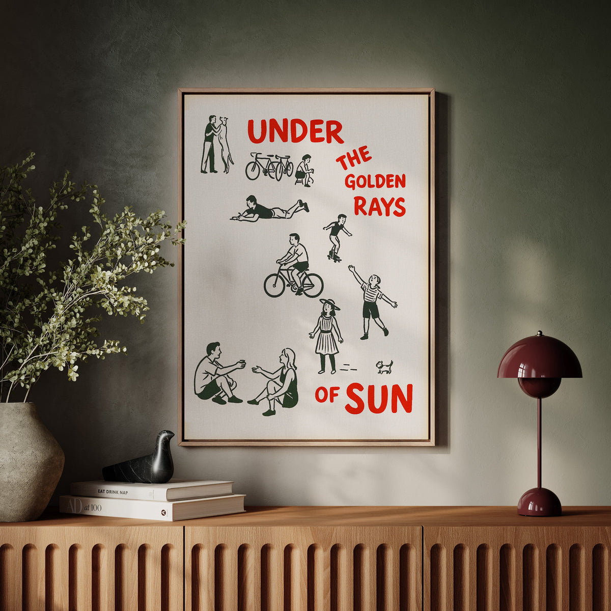 Golden Rays of Joy