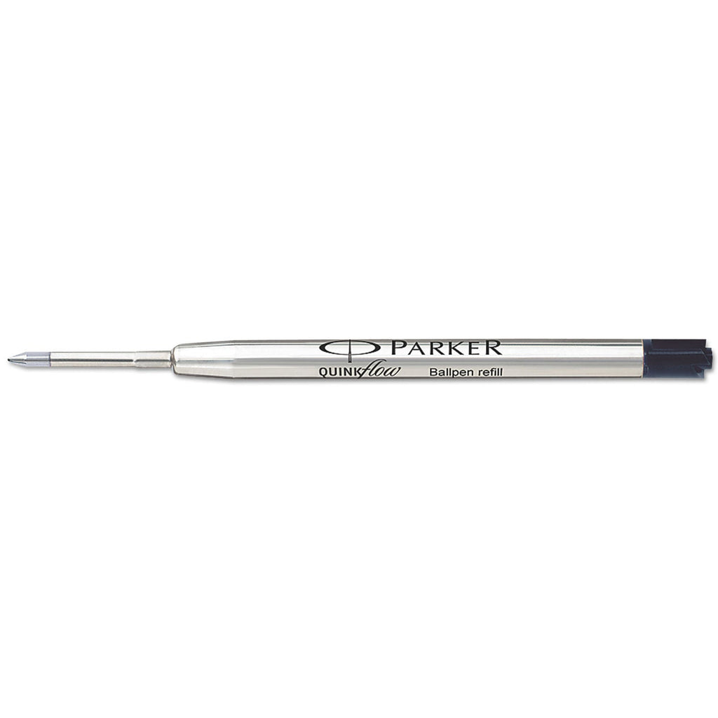 Parker Refill for Parker Ballpoint Pens, Fine Conical Tip, Black Ink