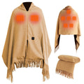 USB Heated Shawl, 77"x24", 3 Heat Levels