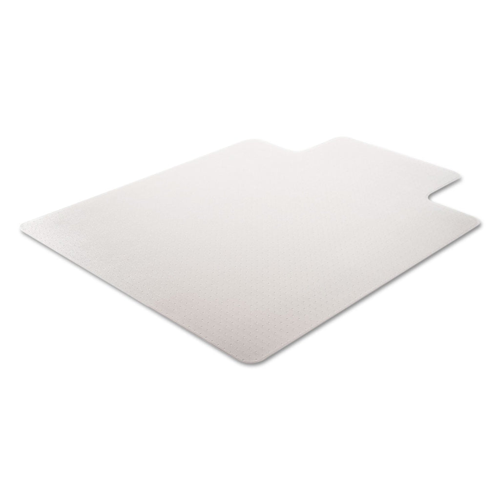 deflecto SuperMat Frequent Use Chair Mat, Med Pile Carpet, Flat, 36 x 48, Lipped, Clear
