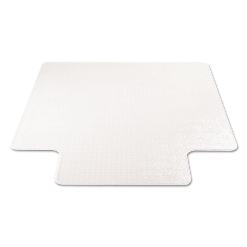 deflecto SuperMat Frequent Use Chair Mat, Med Pile Carpet, Flat, 36 x 48, Lipped, Clear