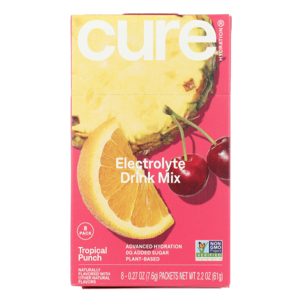 Cure Hydration Electrolyte Drink Mix – Tropical Punch