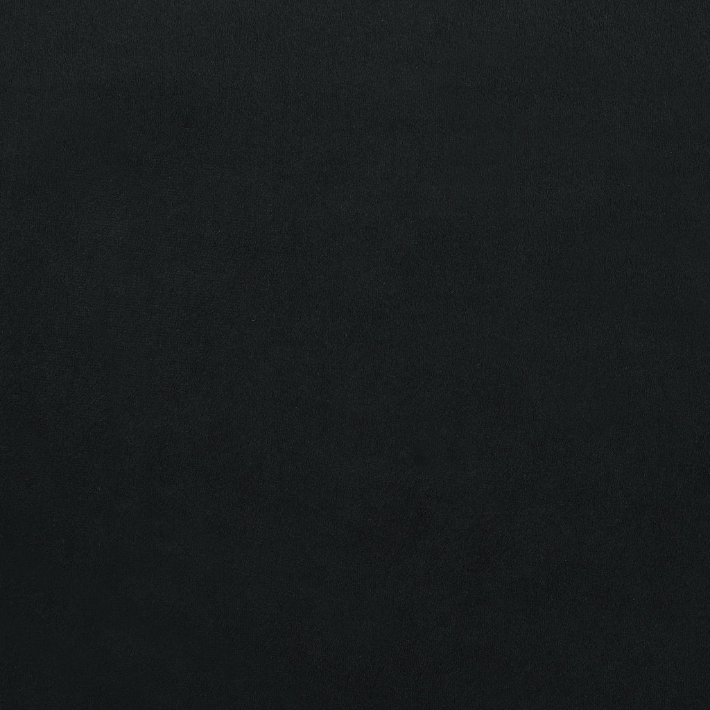 Lorient Queen LED Upholstered Wingback Bed Black