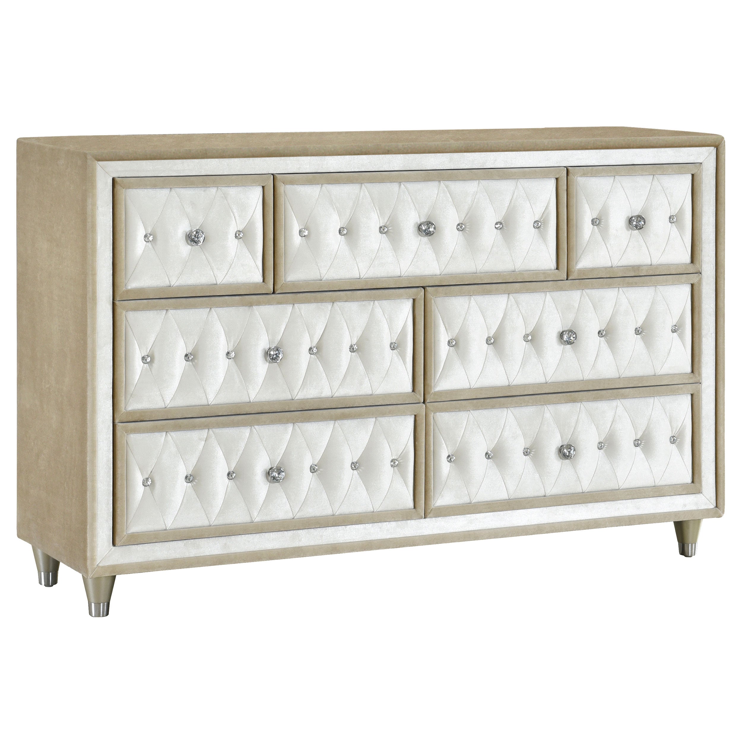 Antonella 4-piece Eastern King Bedroom Set Ivory